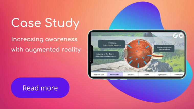 Increasing awareness with augmented reality