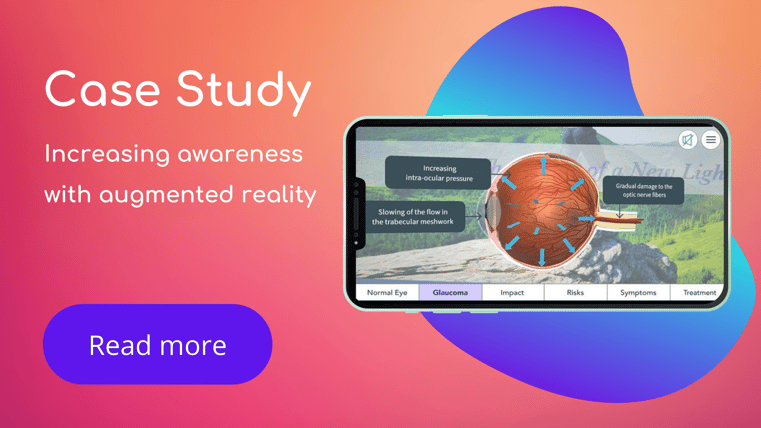 Increasing awareness with AR